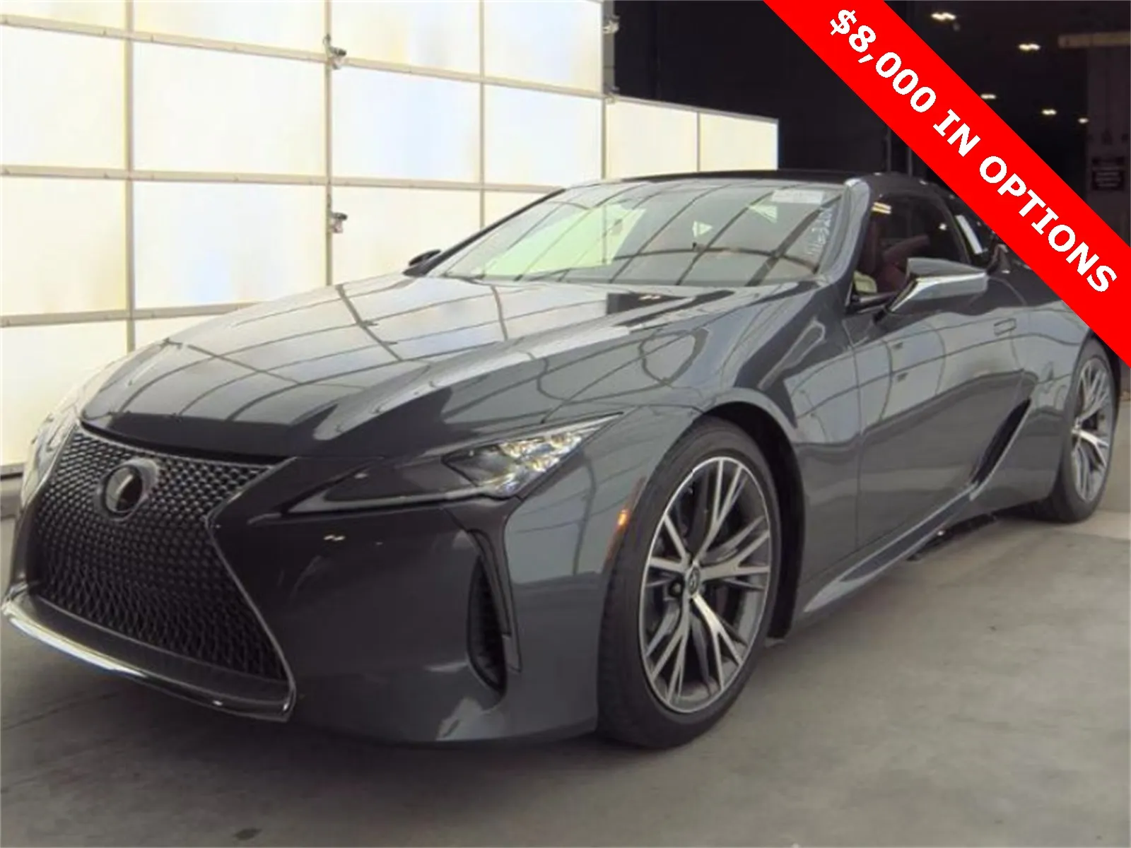 Gray 2023 Lexus LC 500 for sale in Hollywood, FL