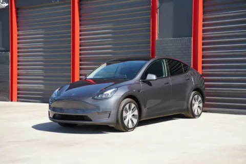 Blue 2023 Tesla Model Y Long Range for sale in Hollywood, FL
