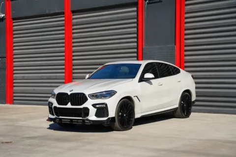 White 2021 BMW X6 sDrive40i for sale in Hollywood, FL