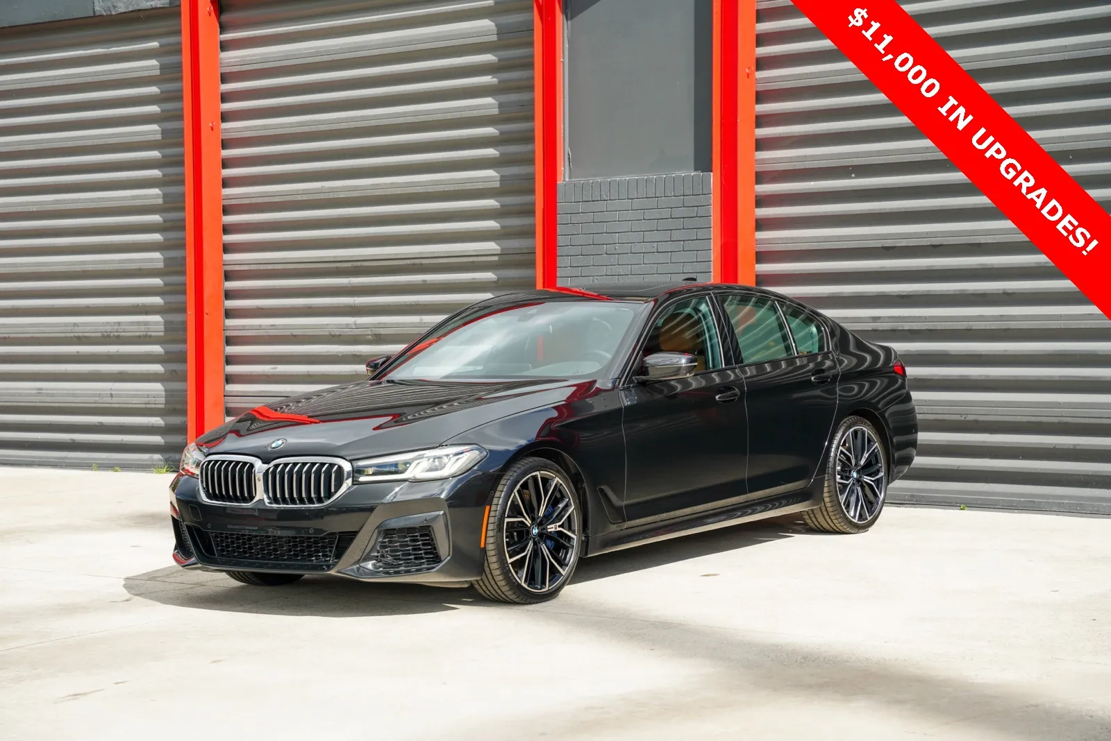 Black 2021 BMW 5 Series 540i for sale in Hollywood, FL