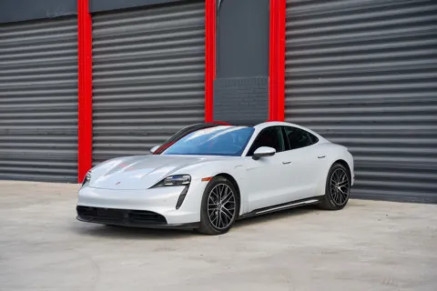 Gray 2021 Porsche Taycan for sale in Hollywood, FL