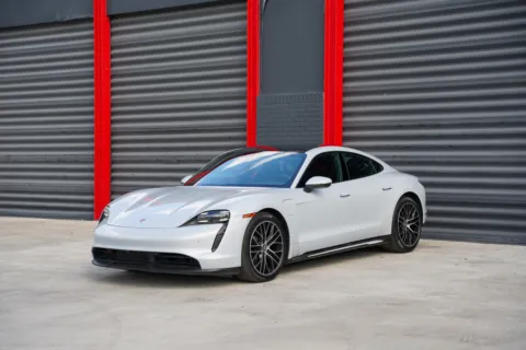 Gray 2021 Porsche Taycan for sale in Hollywood, FL