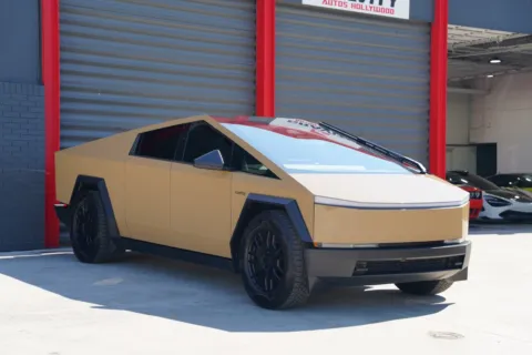 Another view of 2024 Tesla Cybertruck for sale in Hollywood, FL at Gravity Autos Hollywood