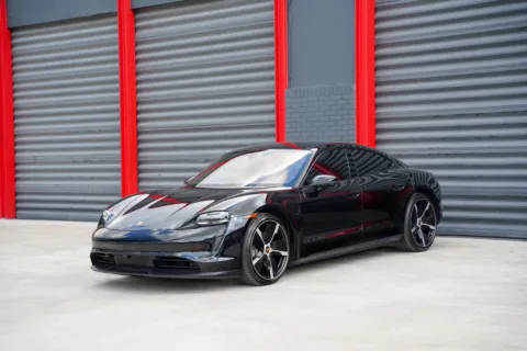 Black 2021 Porsche Taycan for sale in Hollywood, FL