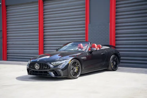 Black 2022 Mercedes-Benz SL-Class SL 63 AMG for sale in Hollywood, FL
