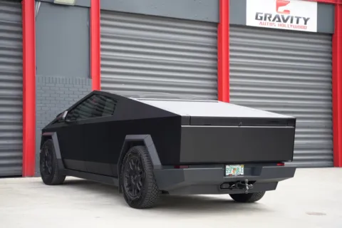 Another view of 2024 Tesla Cybertruck for sale in Hollywood, FL at Gravity Autos Hollywood