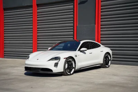 White 2023 Porsche Taycan for sale in Hollywood, FL