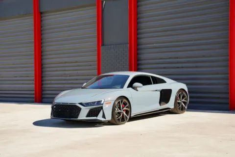 Gray 2021 Audi R8 5.2 for sale in Hollywood, FL