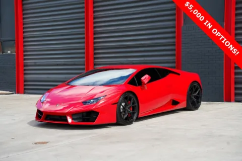 Red 2019 Lamborghini Huracan LP580-2 for sale in Hollywood, FL