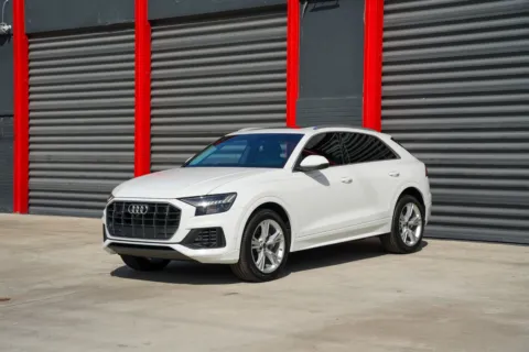 Blue 2023 Audi Q8 55 Premium for sale in Hollywood, FL
