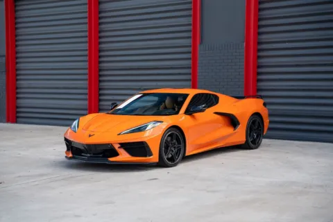 Orange 2022 Chevrolet Corvette Stingray for sale in Hollywood, FL