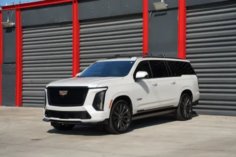 White 2025 Cadillac Escalade ESV V-Series for sale in Hollywood, FL