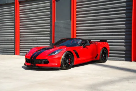 Red 2015 Chevrolet Corvette Z06 for sale in Hollywood, FL
