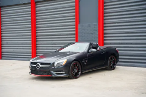 Black 2016 Mercedes-Benz SL-Class SL 550 for sale in Hollywood, FL