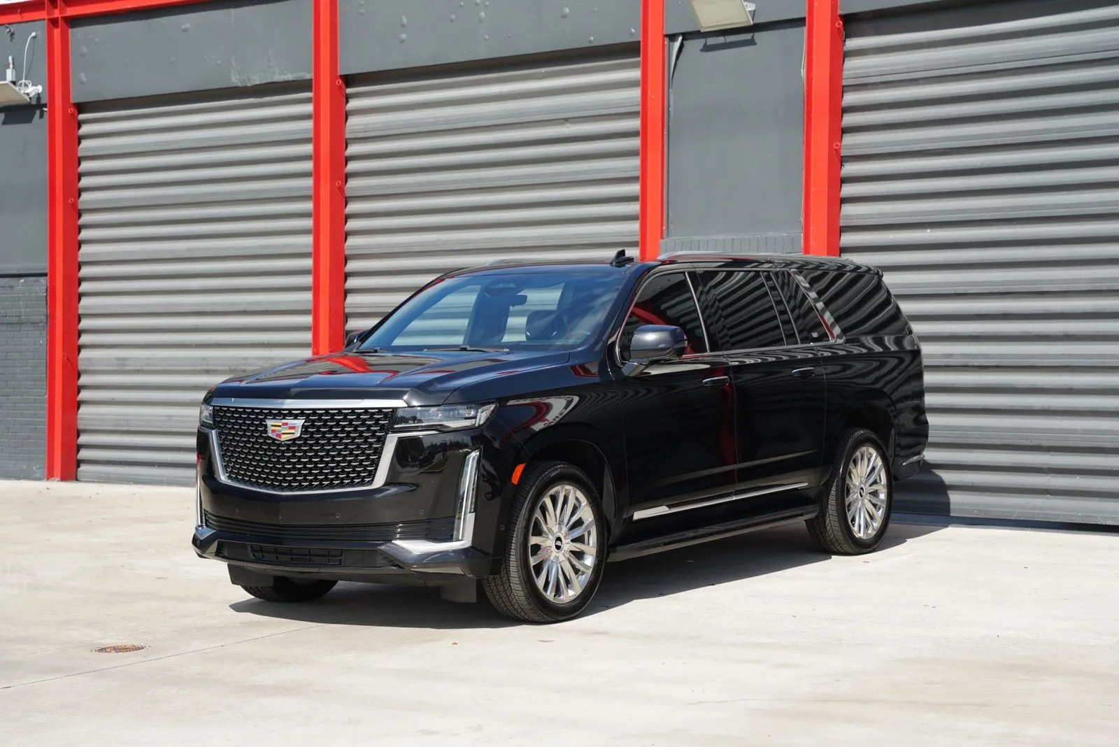 Black 2021 Cadillac Escalade ESV Premium for sale in Hollywood, FL