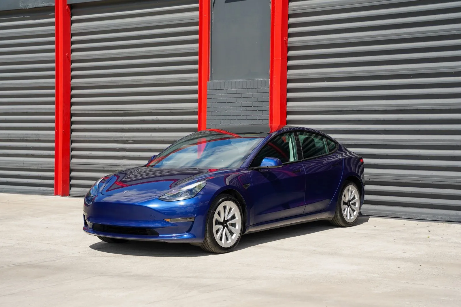 Blue 2023 Tesla Model 3 for sale in Hollywood, FL