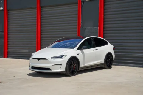White 2023 Tesla Model X Plaid for sale in Hollywood, FL