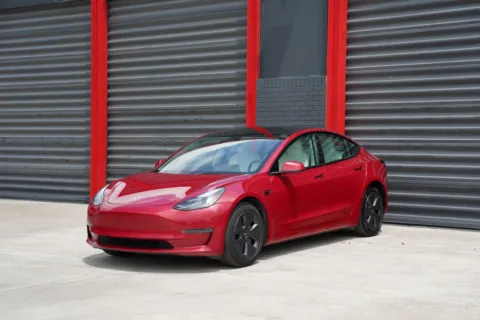 Red 2023 Tesla Model 3 for sale in Hollywood, FL