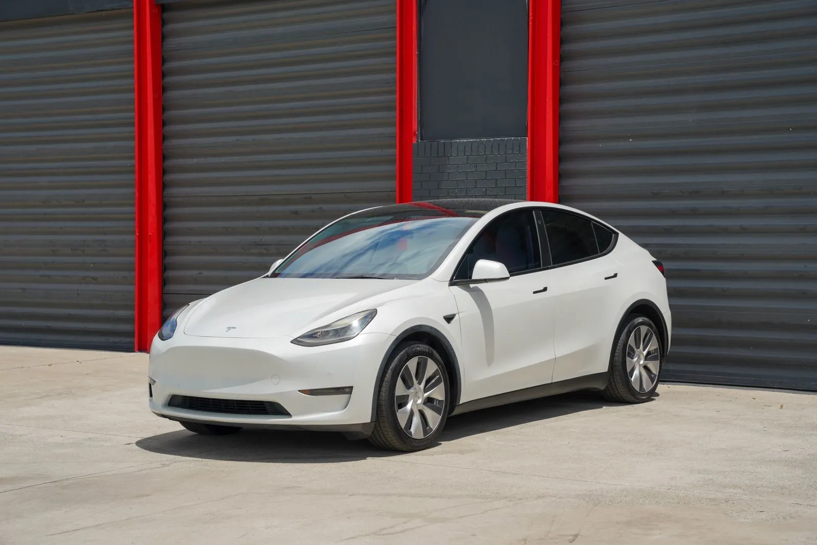 White 2021 Tesla Model Y Long Range for sale in Hollywood, FL