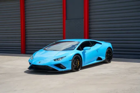 Orange 2022 Lamborghini Huracan EVO for sale in Hollywood, FL