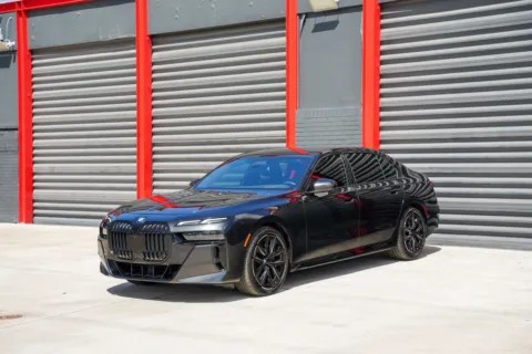 Black 2023 BMW 7 Series 740i for sale in Hollywood, FL