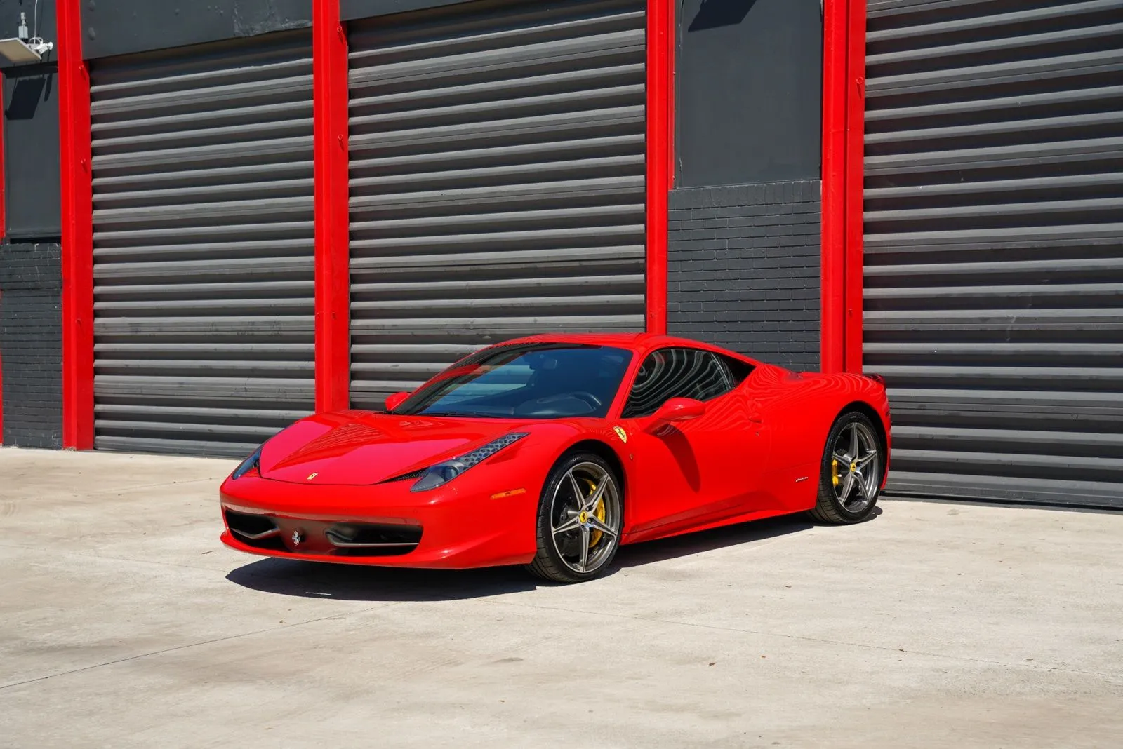 Gray 2014 Ferrari 458 Italia for sale in Hollywood, FL