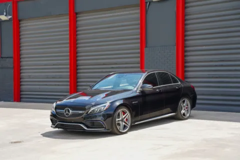 Black 2018 Mercedes-Benz C-Class C 63 S AMG for sale in Hollywood, FL