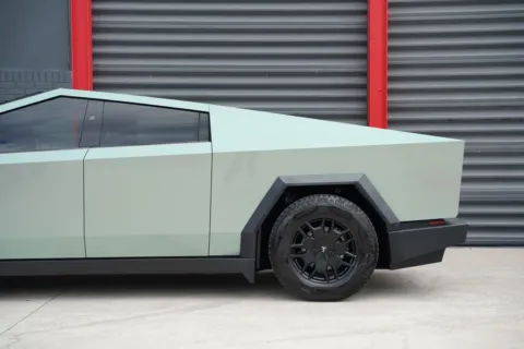 Another view of 2024 Tesla Cybertruck for sale in Hollywood, FL at Gravity Autos Hollywood