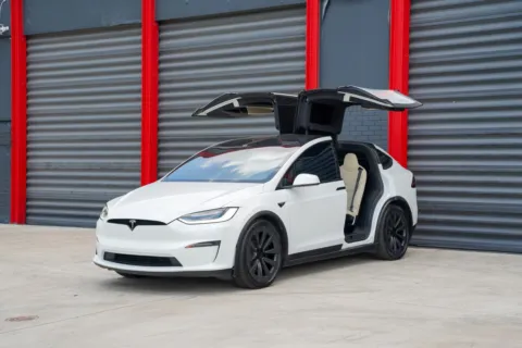 White 2023 Tesla Model X Standard Range for sale in Hollywood, FL