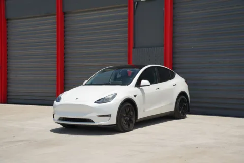 White 2022 Tesla Model Y Long Range for sale in Hollywood, FL