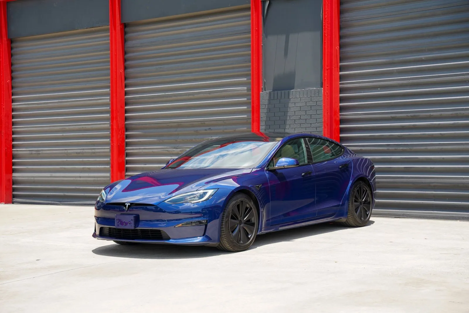Blue 2023 Tesla Model S for sale in Hollywood, FL