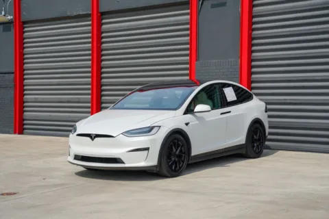 White 2022 Tesla Model X for sale in Hollywood, FL