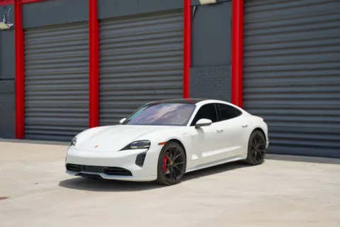 White 2020 Porsche Taycan 4S for sale in Hollywood, FL