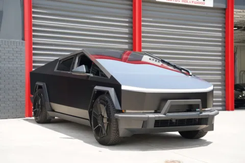Another view of 2024 Tesla Cybertruck for sale in Hollywood, FL at Gravity Autos Hollywood
