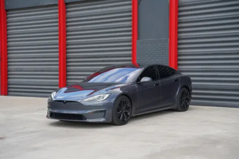 Blue 2022 Tesla Model S Plaid for sale in Hollywood, FL