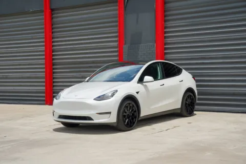 White 2023 Tesla Model Y Long Range for sale in Hollywood, FL
