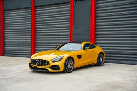 Yellow 2020 Mercedes-Benz AMG GT C for sale in Hollywood, FL