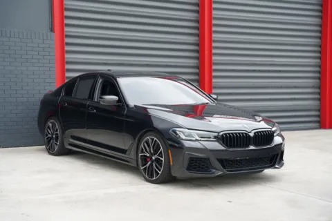 Another view of 2021 BMW 5 Series M550i xDrive for sale in Hollywood, FL at Gravity Autos Hollywood
