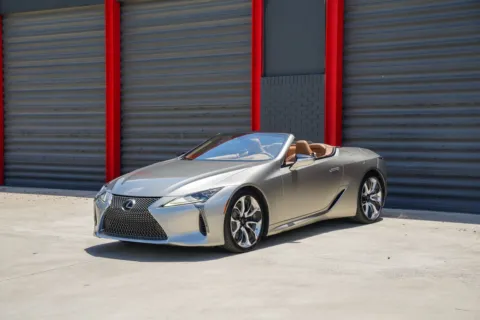 Silver 2021 Lexus LC 500 for sale in Hollywood, FL