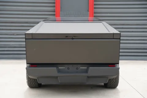 Another view of 2025 Tesla Cybertruck for sale in Hollywood, FL at Gravity Autos Hollywood