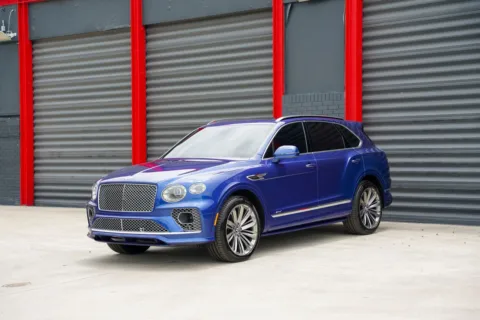 Blue 2021 Bentley Bentayga Speed for sale in Hollywood, FL