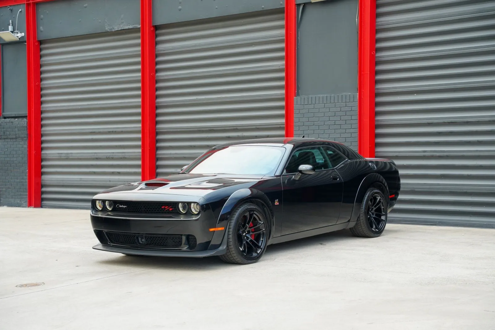 Black 2023 Dodge Challenger R/T Scat Pack Widebody for sale in Hollywood, FL