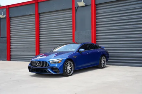 Blue 2024 Mercedes-Benz AMG GT 53 for sale in Hollywood, FL