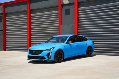 Blue 2023 Cadillac CT5 V-Series for sale in Hollywood, FL