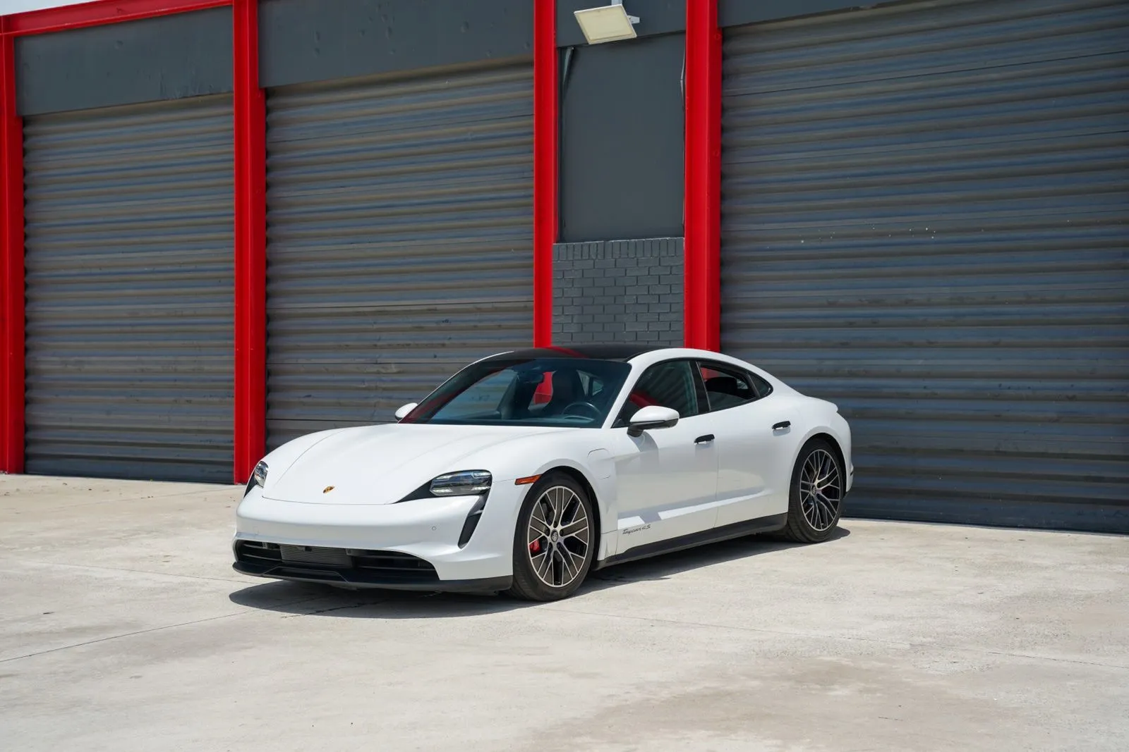 White 2022 Porsche Taycan 4S for sale in Hollywood, FL
