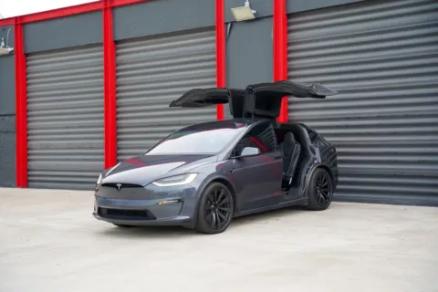 Black 2022 Tesla Model X for sale in Hollywood, FL