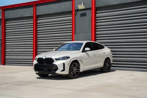 White 2024 BMW X6 xDrive40i for sale in Hollywood, FL