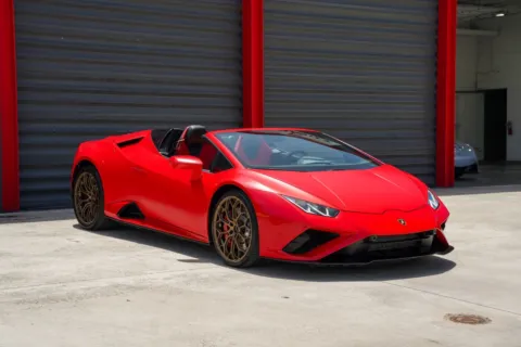 Another view of 2022 Lamborghini Huracan EVO for sale in Hollywood, FL at Gravity Autos Hollywood