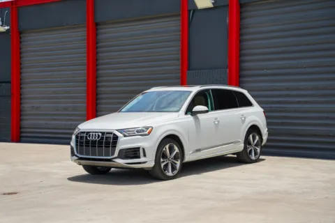 White 2021 Audi Q7 55 Premium Plus for sale in Hollywood, FL