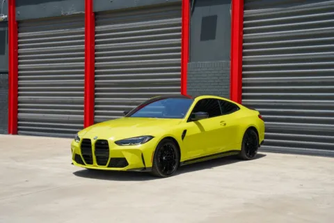 Yellow 2024 BMW M4 Competition for sale in Hollywood, FL
